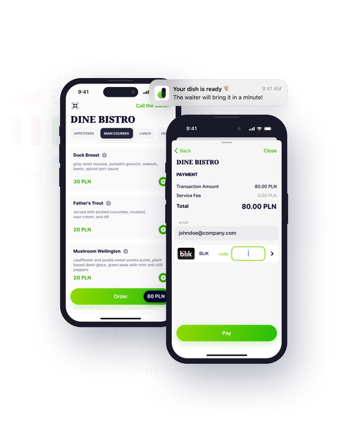 Image for Smart Dining Payment & Ordering Solution