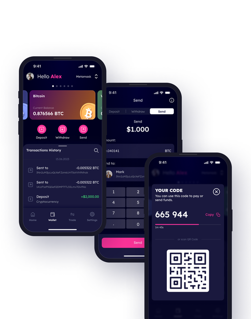 Image for Cryptocurrency exchange platform