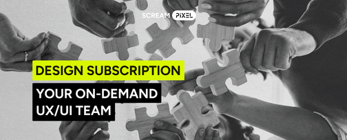 Design subscription - your on-demand UX/UI team