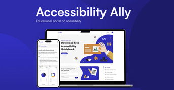 mobile version of Accessibility Made Easier: The a11y-guide.com Case Study cover
