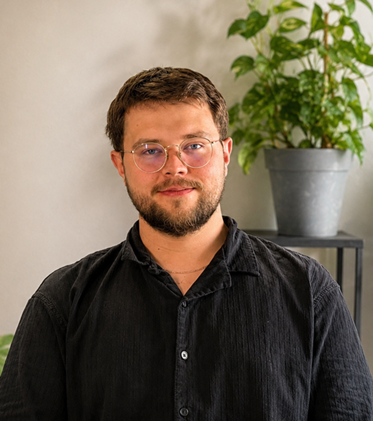 ScreamPixel team member in the design studio