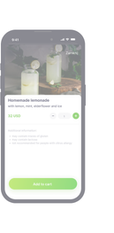 mobile app UX/UI mockups on a smartphone