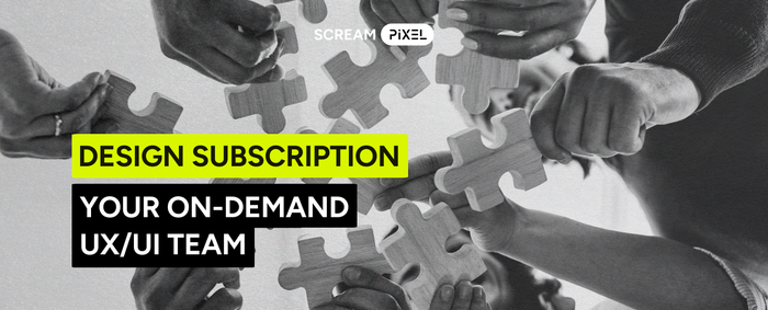 Cover for article Design subscription - your on-demand UX/UI team