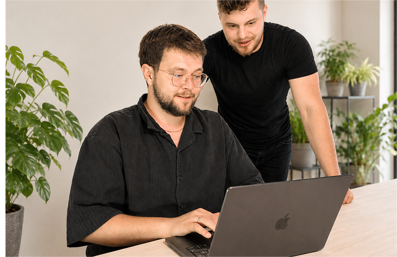 ScreamPixel designer at work on a product